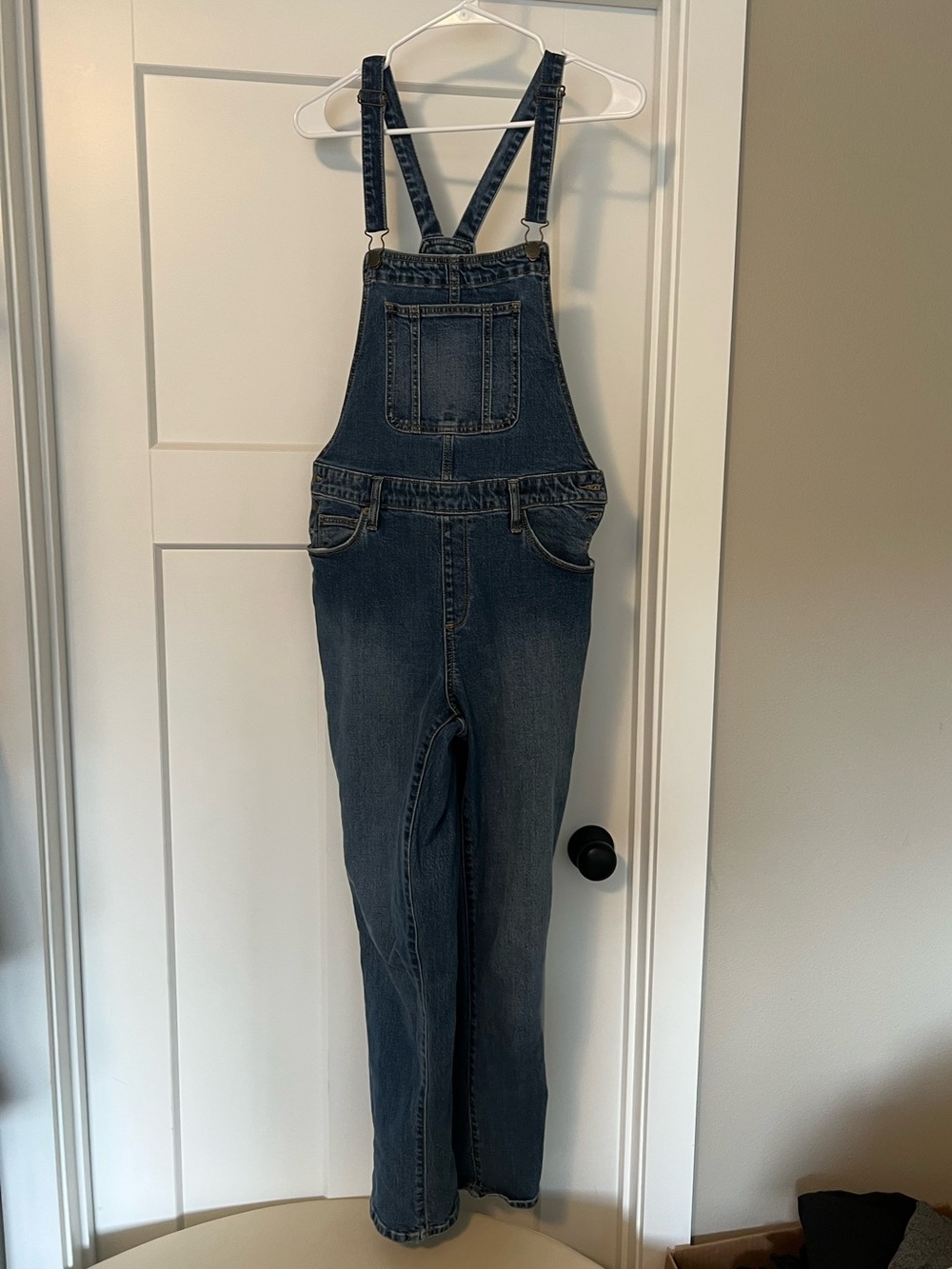 Universal Thread Dark Blue Denim Women's Overalls